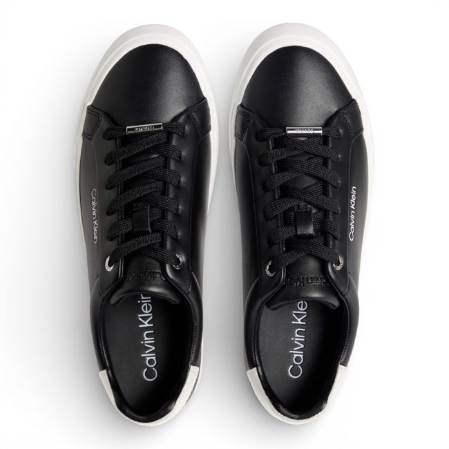 VULC LACE UP LTH/MOIRE BT