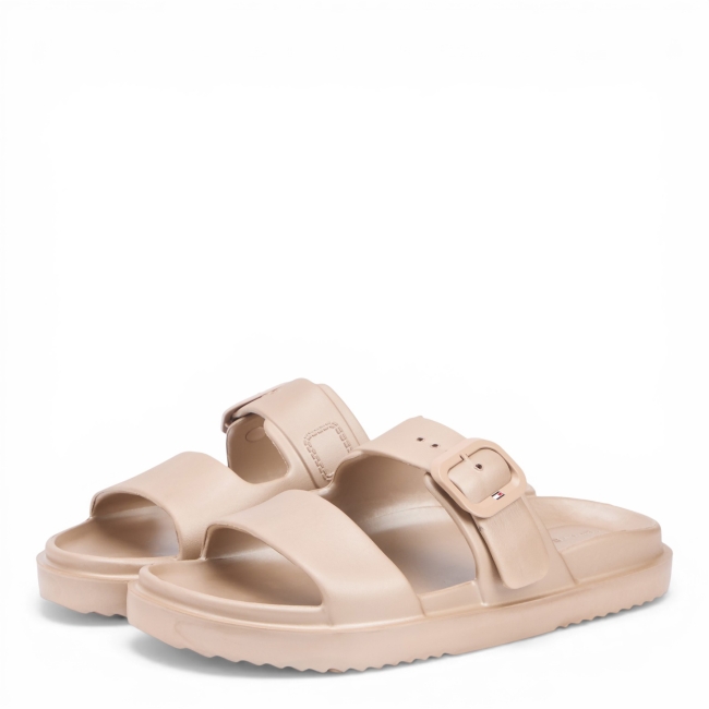 TH DOUBLE STRAP SANDAL PEARL