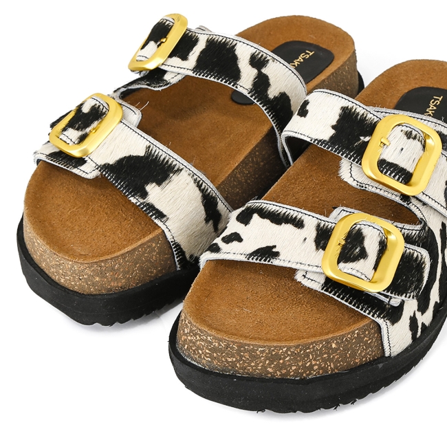 EXE FLAT SANDALS
