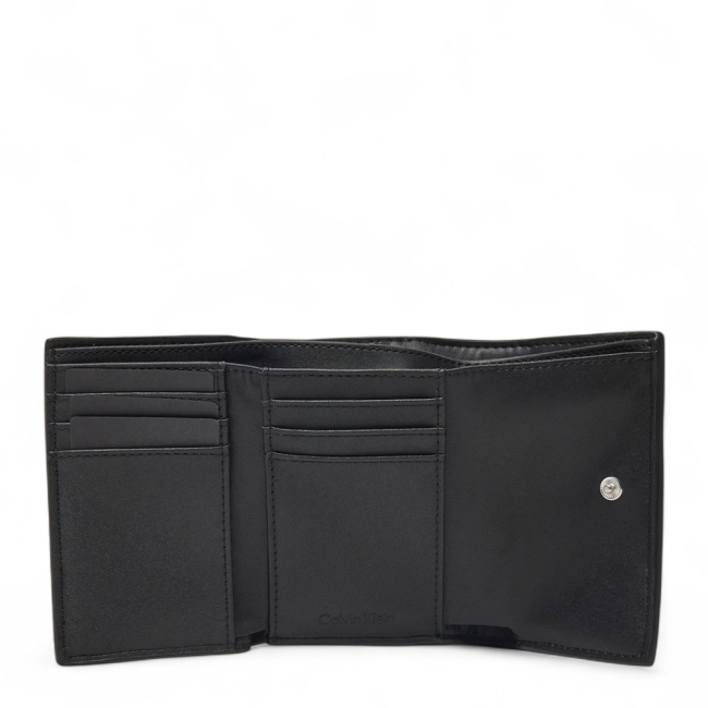 CK WOVEN SMALL TRIFOLD