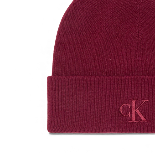 CK FINE RIB BEANIE
