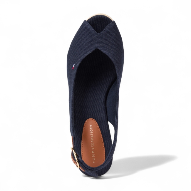 FLAG MID WEDGE ESPAD SLINGBACK