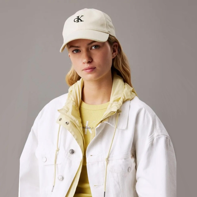 EMBROIDERED MONOGRAM CAP