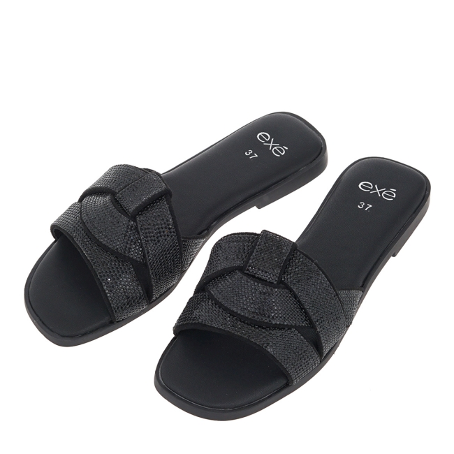 EXE FLAT SANDALS