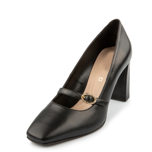 ANTONIA LEATHER PUMPS