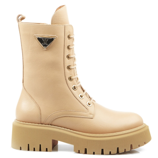 LEATHER ARMY BOOT