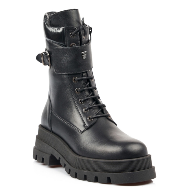 LEATHER ARMY BOOT