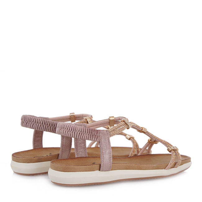 EXE FLAT SANDALS