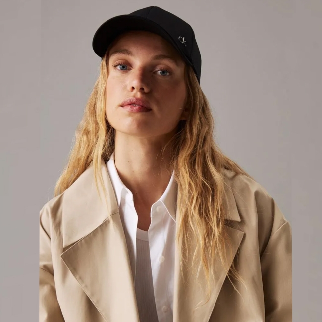 CK METAL COTTON CAP