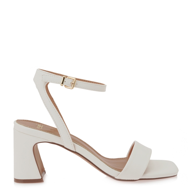 EXE HEELED SANDALS