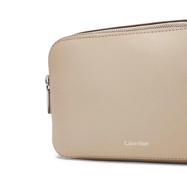 FOIL LOGO ELONGATED CAMERA BAG