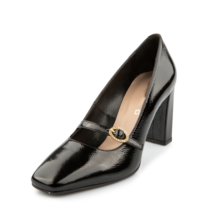 ANTONIA LEATHER PUMPS