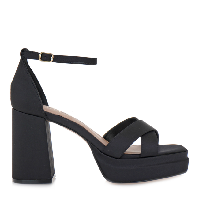 EXE HEELED SANDALS