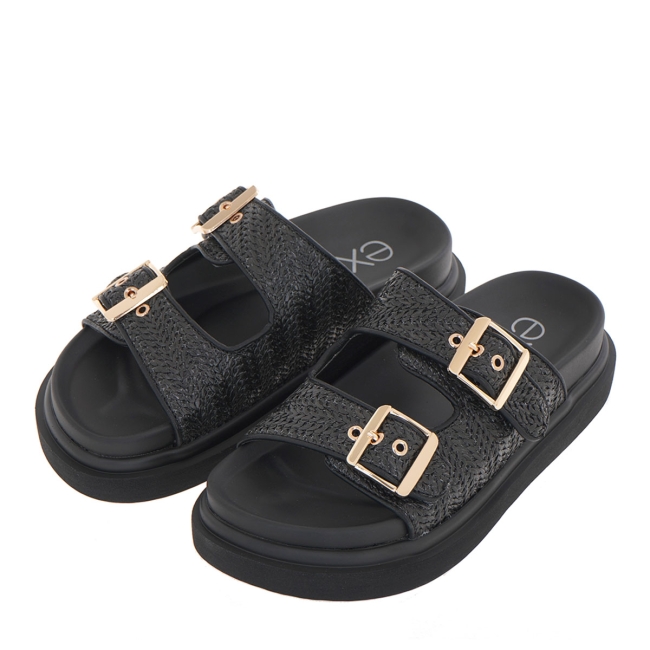 EXE FLAT SANDALS