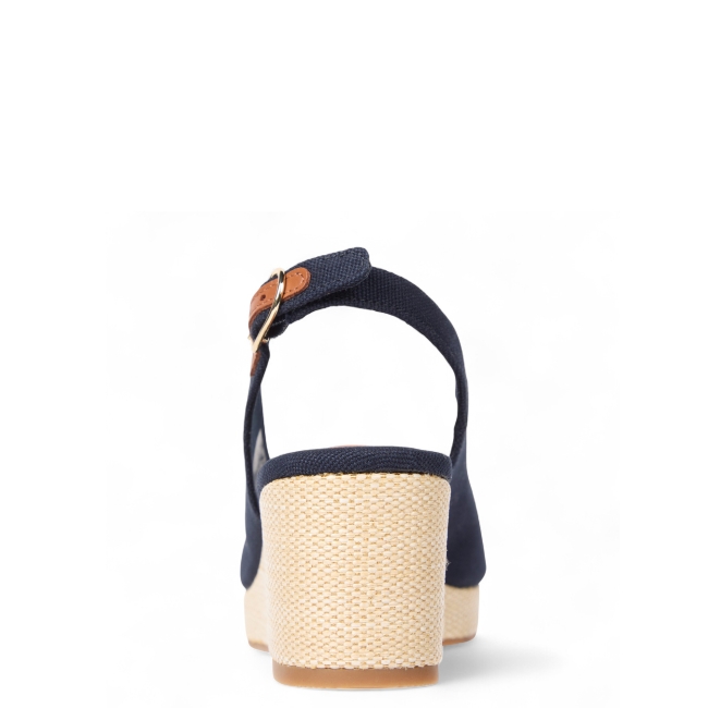 FLAG MID WEDGE ESPAD SLINGBACK