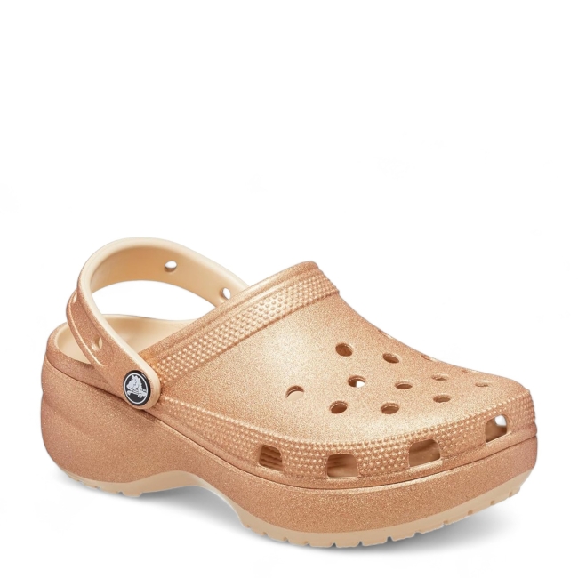 CLASSIC PLATFORM GLITTER CLOG