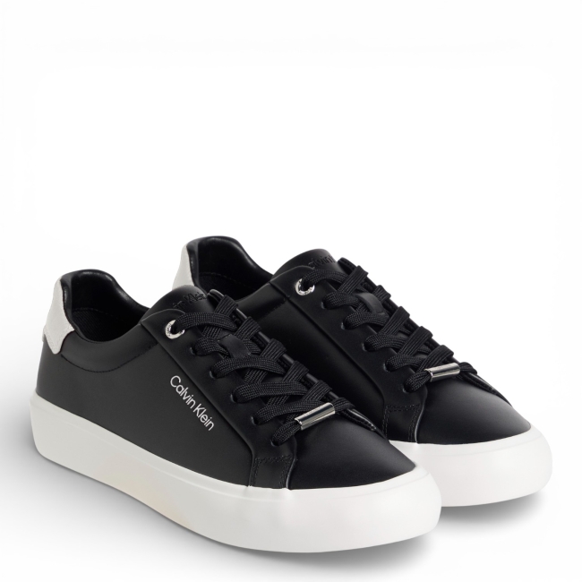 VULC LACE UP LTH/MOIRE BT