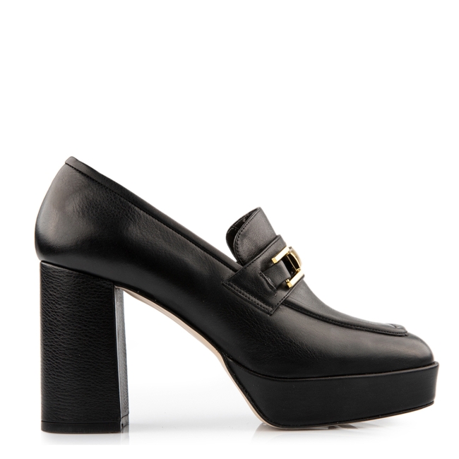 LOURDES HEELED LOAFERS