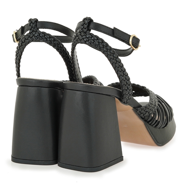 EXE HEELED SANDALS