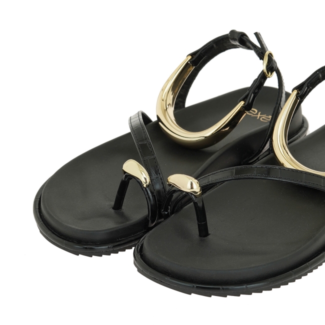 EXE FLAT SANDALS