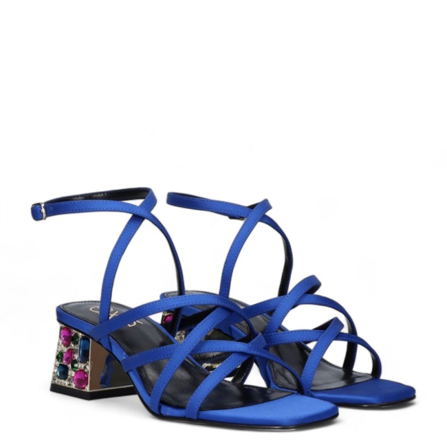 EXE HEELED SANDALS