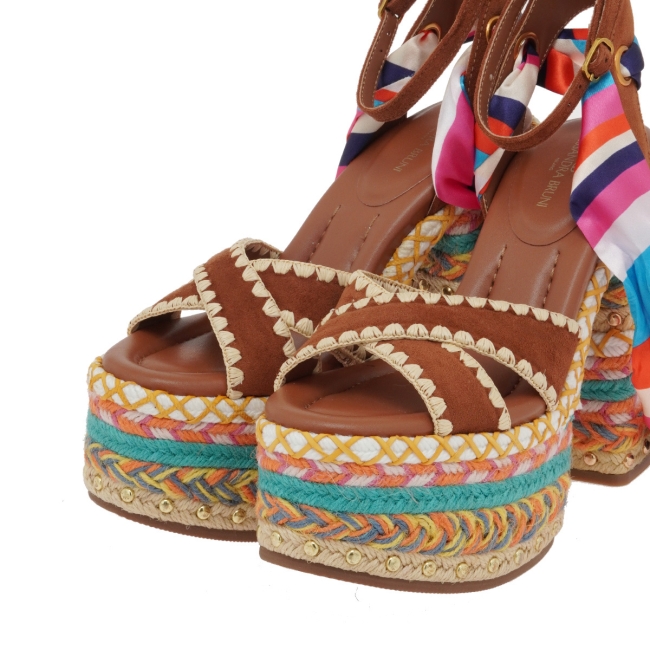 ALESSANDRA BRUNI HEELED SANDALS