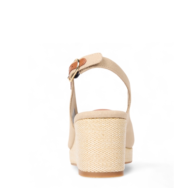 FLAG MID WEDGE ESPAD SLINGBACK