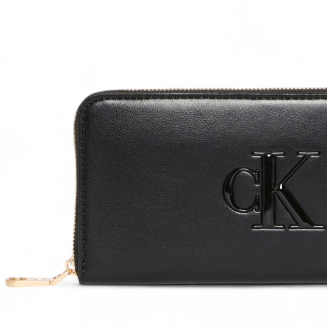 RAISED CK LONG ZIP AROUND