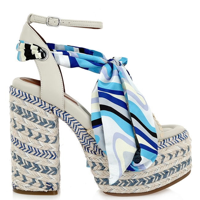 ALESSANDRA BRUNI HEELED SANDALS