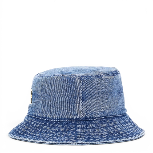 DENIM RAIN HAT