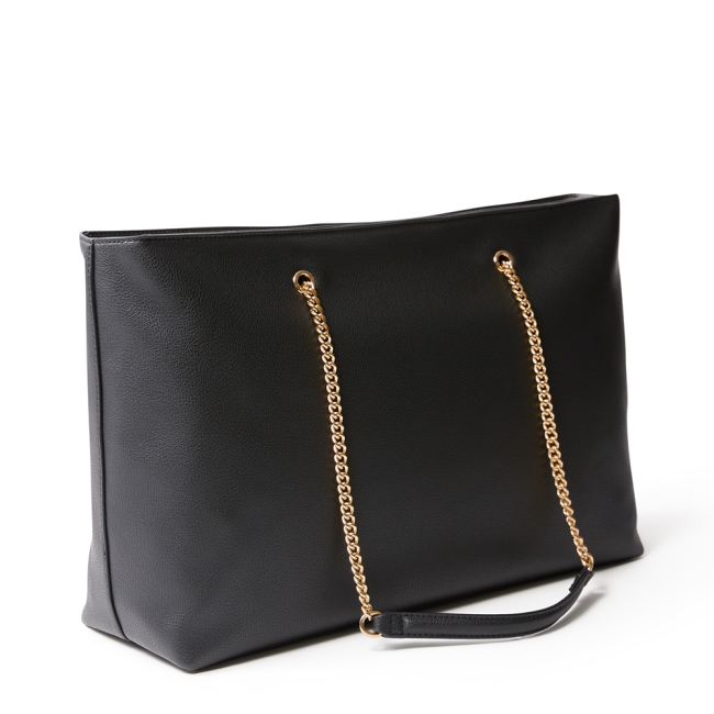 MINIMAL MONOGRAM CHAIN TOTE