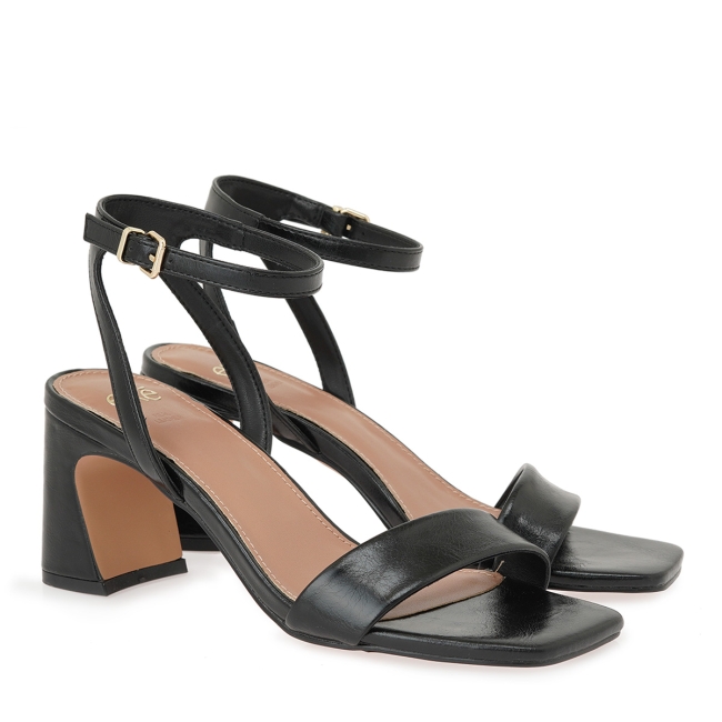 EXE HEELED SANDALS