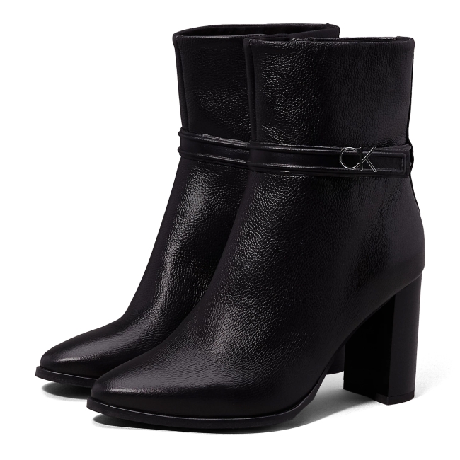 HEEL ANKLE BOOT 85 W/HW LTH