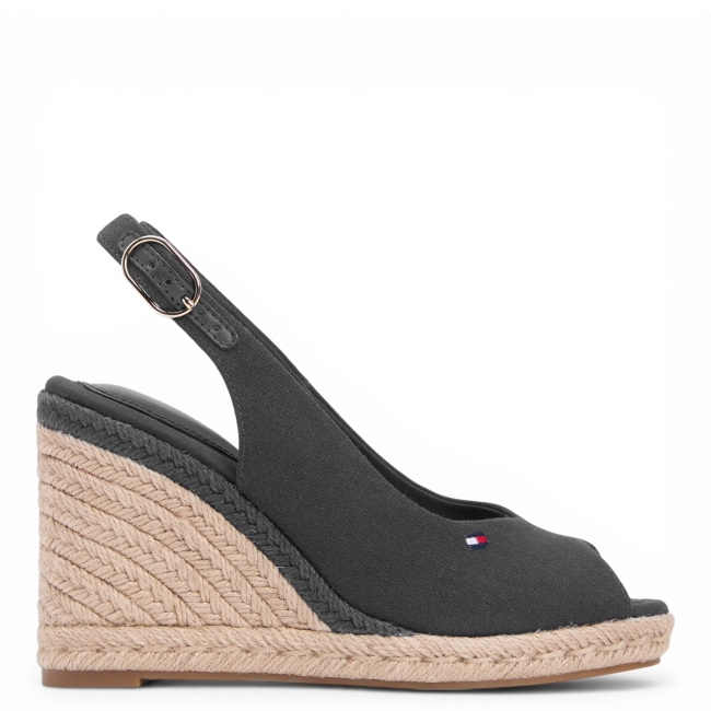 FLAG HIGH WEDGE ESPAD SLINGBAC