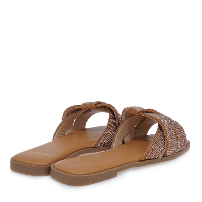 EXE FLAT SANDALS