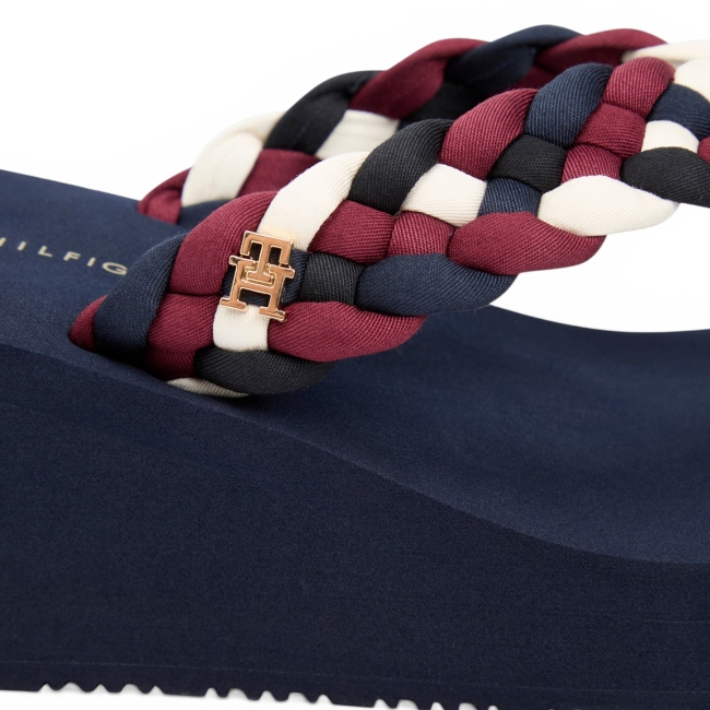 TH WEDGE BRAIDED SUMMER SANDAL