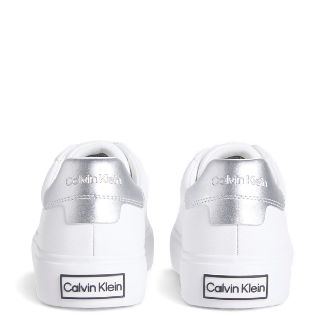 LACE UP SNEAKER W/SILVER BT CK