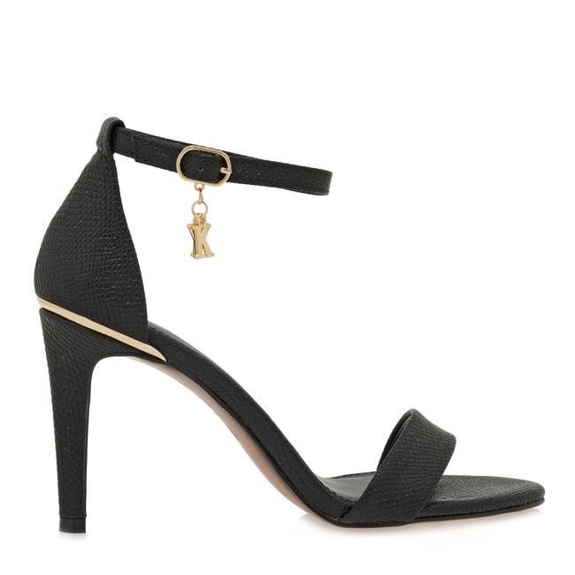 EXE HEELED SANDALS