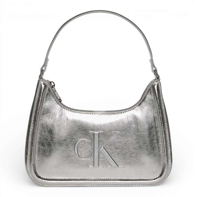 BOLD CK METALLIC SHOULDER BAG