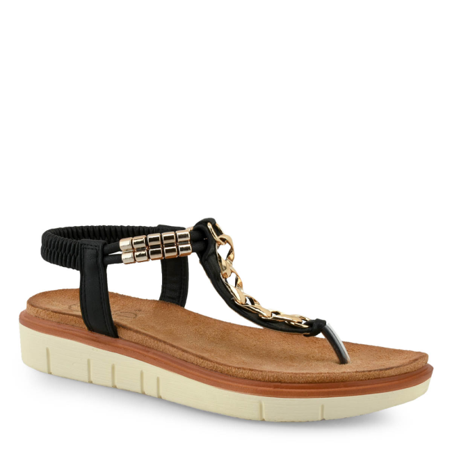 EXE FLAT SANDALS