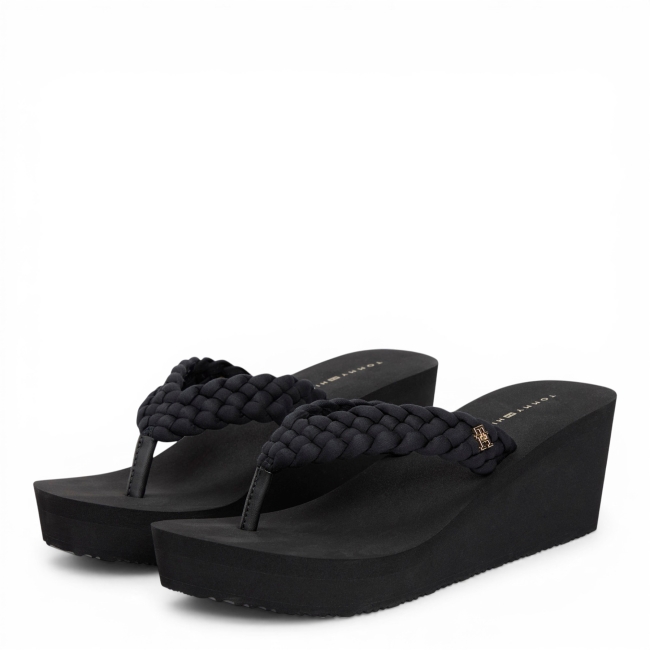 TH WEDGE BRAIDED SUMMER SANDAL