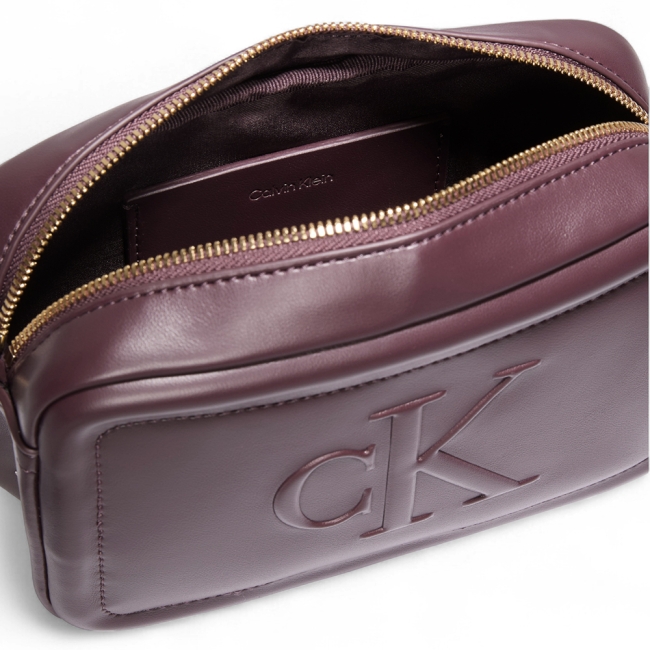 RAISED CK CAMERA BAG