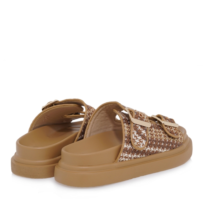 EXE FLAT SANDALS