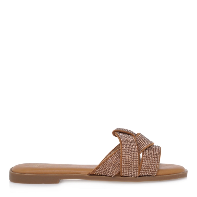 EXE FLAT SANDALS