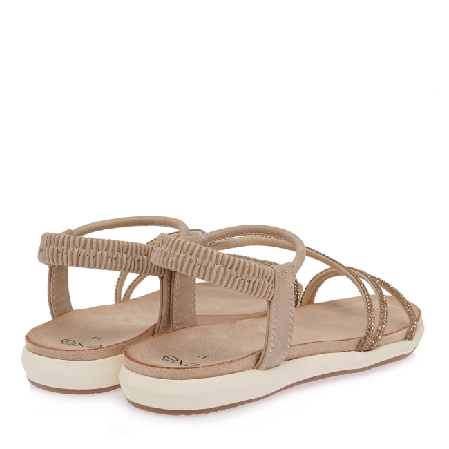 EXE FLAT SANDALS