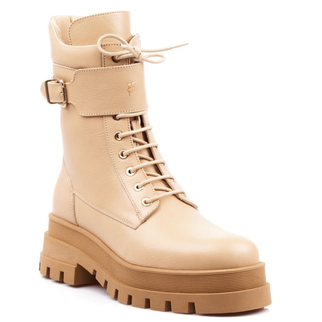 LEATHER ARMY BOOT