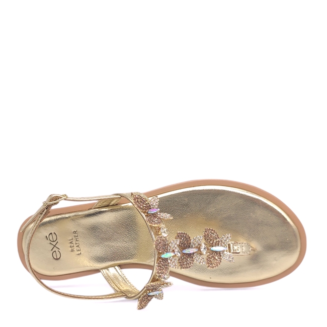 EXE FLAT SANDALS
