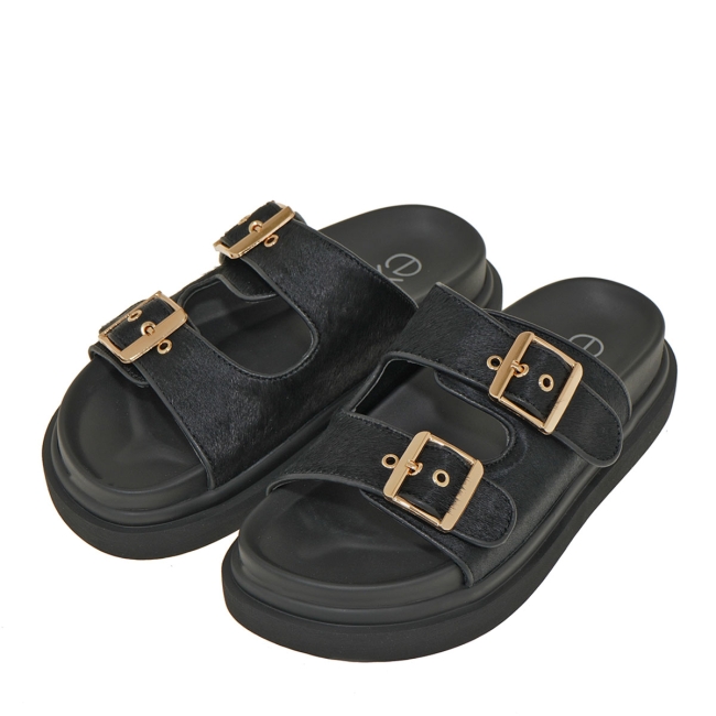 EXE FLAT SANDALS