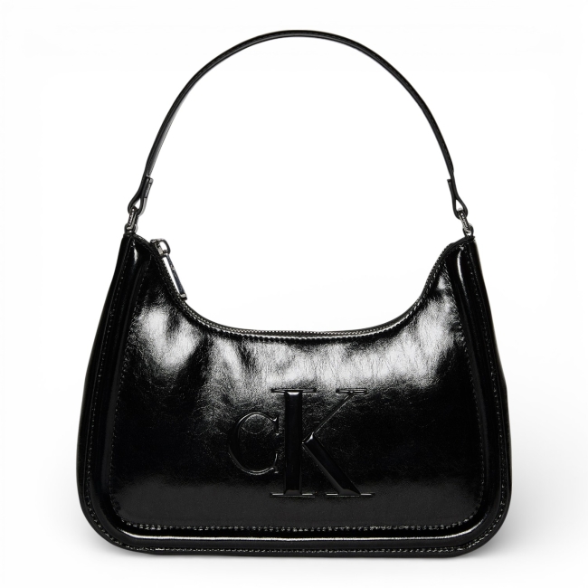 BOLD CK METALLIC SHOULDER BAG