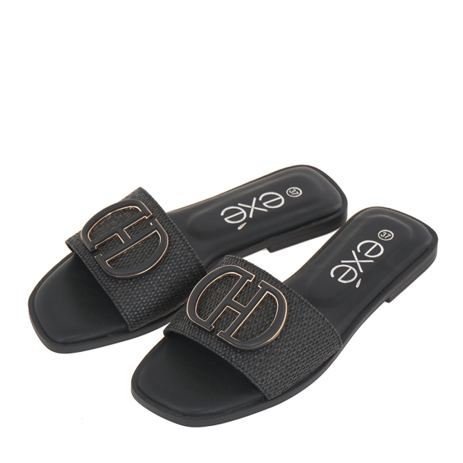 EXE FLAT SANDALS